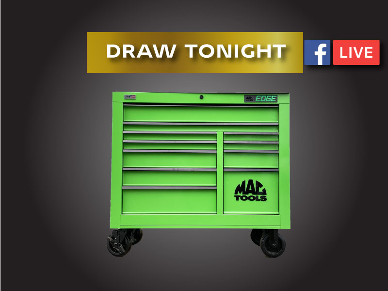 MAC TOOLS EDGE TOOL CHEST & TOOLS - Lucky Day Competitions