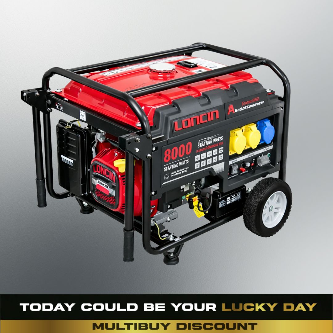 Loncin LC8000 DA Generator - Lucky Day Competitions