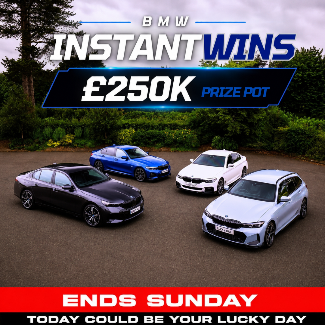 BMW Instant Wins – Every Ticket Wins!
