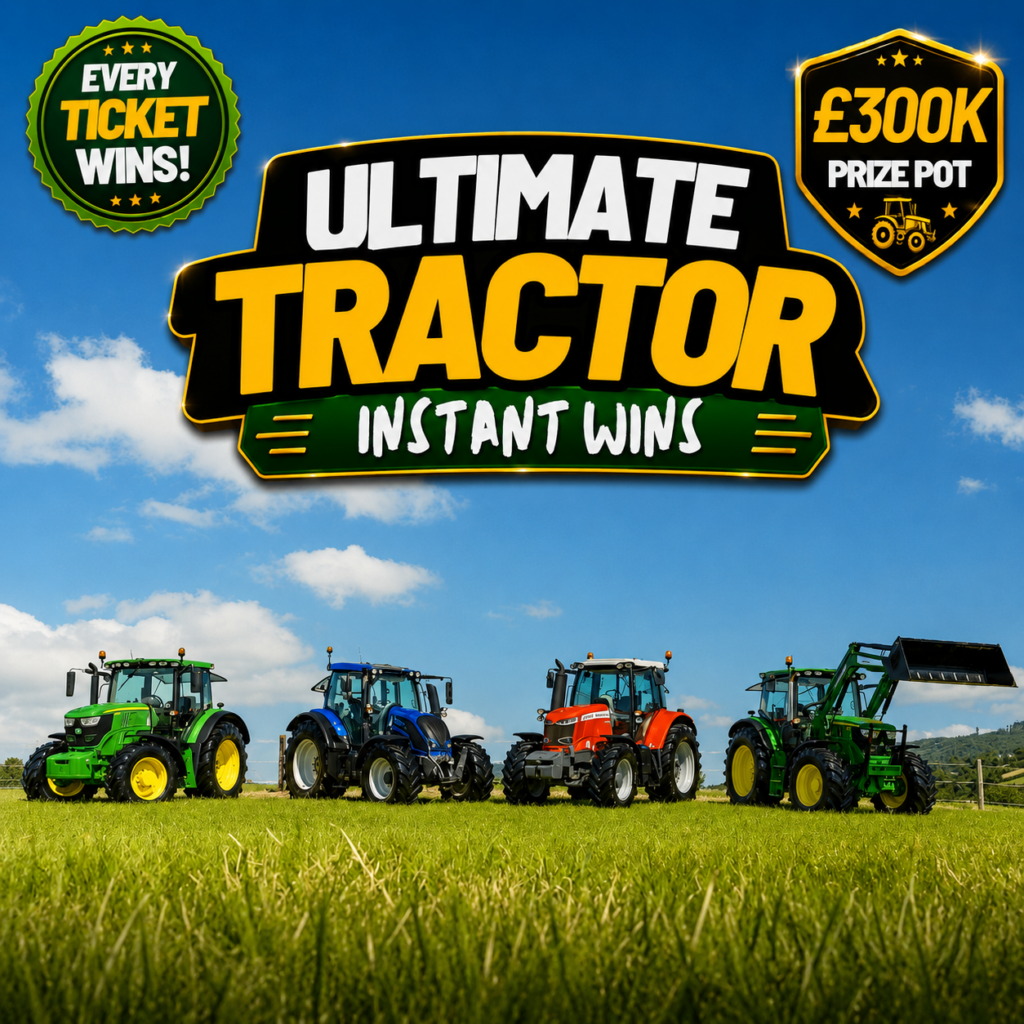 Ultimate Tractor Instant Wins – Every Ticket Wins!