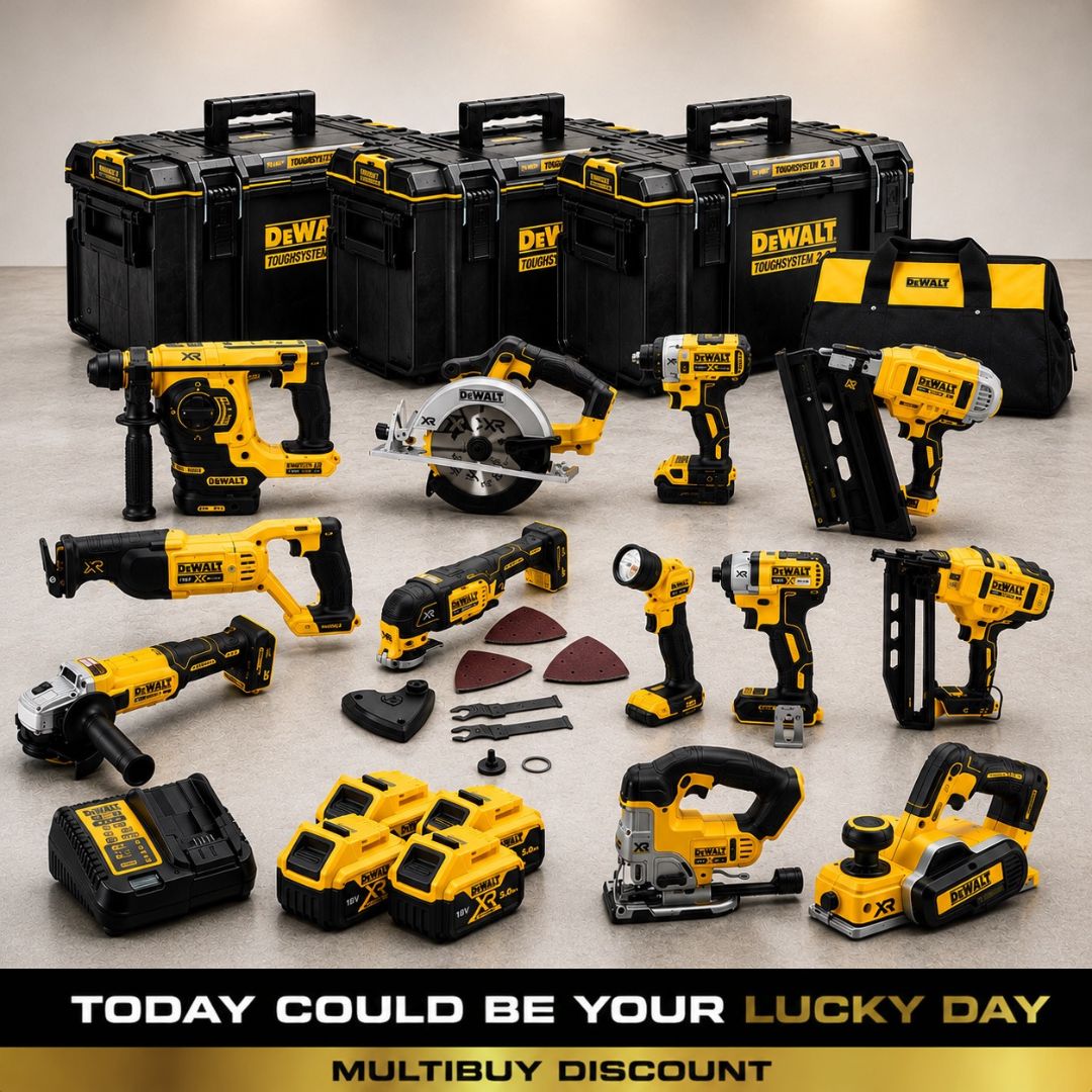 Dewalt 18v 12 Piece Power Tool Bundle #4