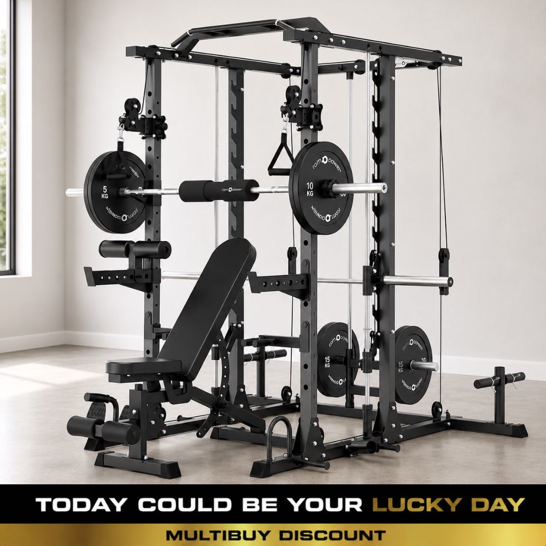 Multi-Gym Crossover with Smith Bar Bundle