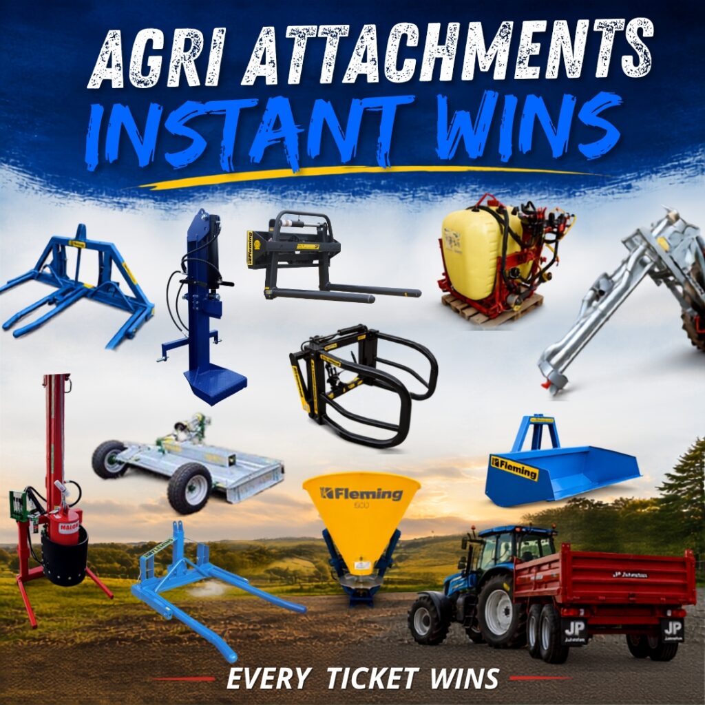 Agri Attachment Instant Wins – Every Ticket Wins!