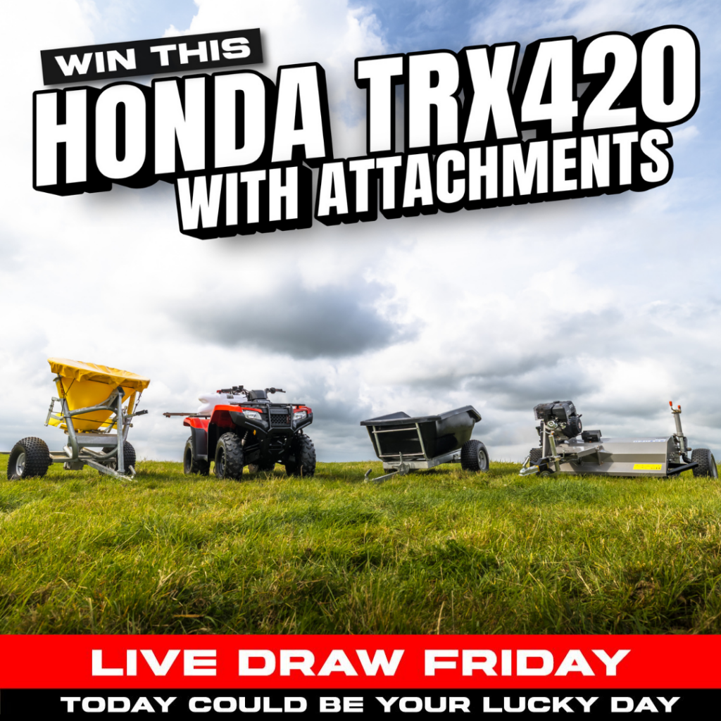 Honda TRX420 FM1 Fourtrax & Attachments