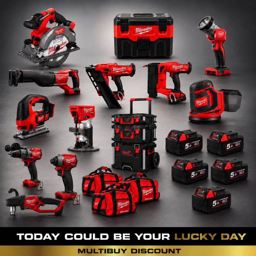 Milwaukee 18V Cordless 15 Piece Kit Packout Set