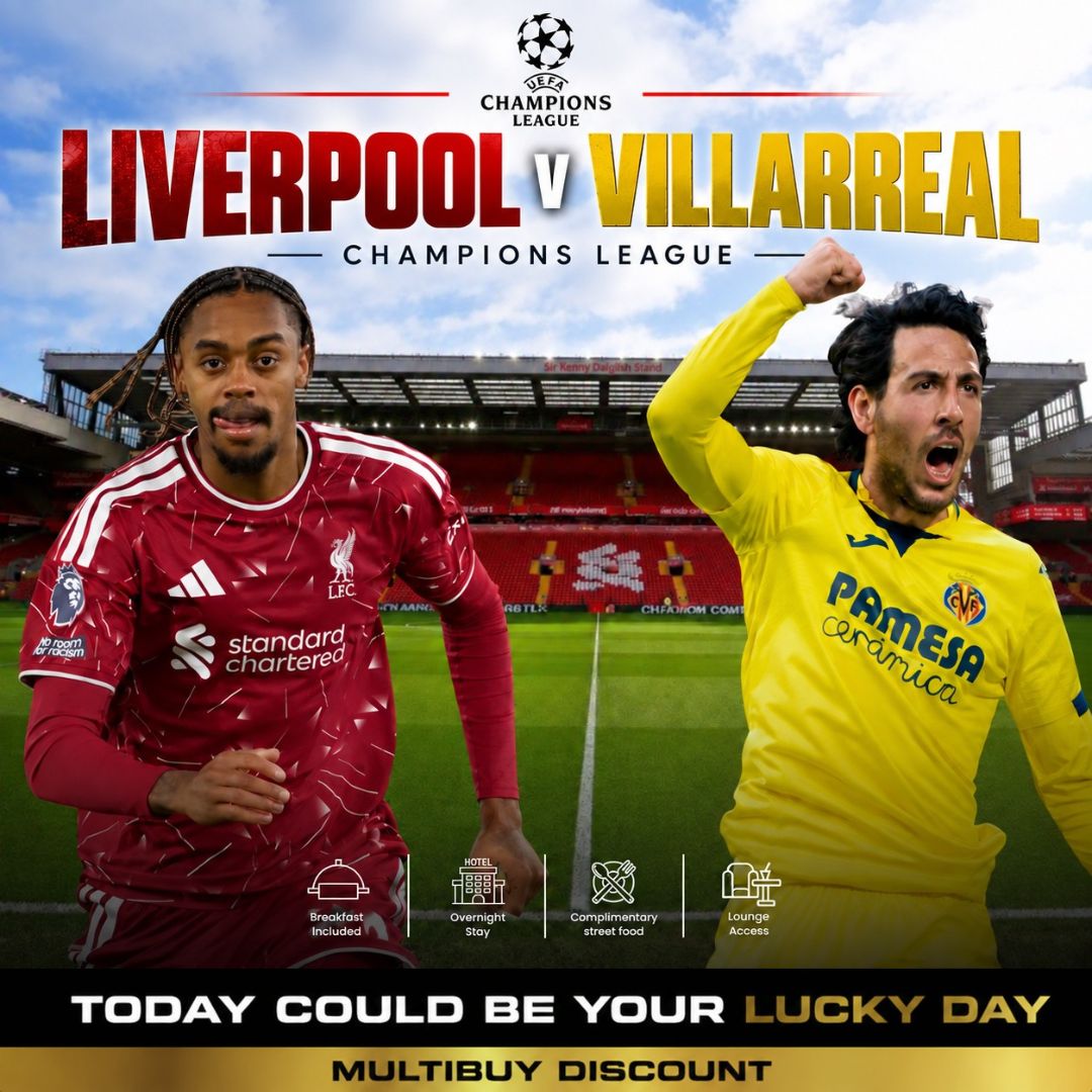 Liverpool v Villareal – Champions League (Anfield)