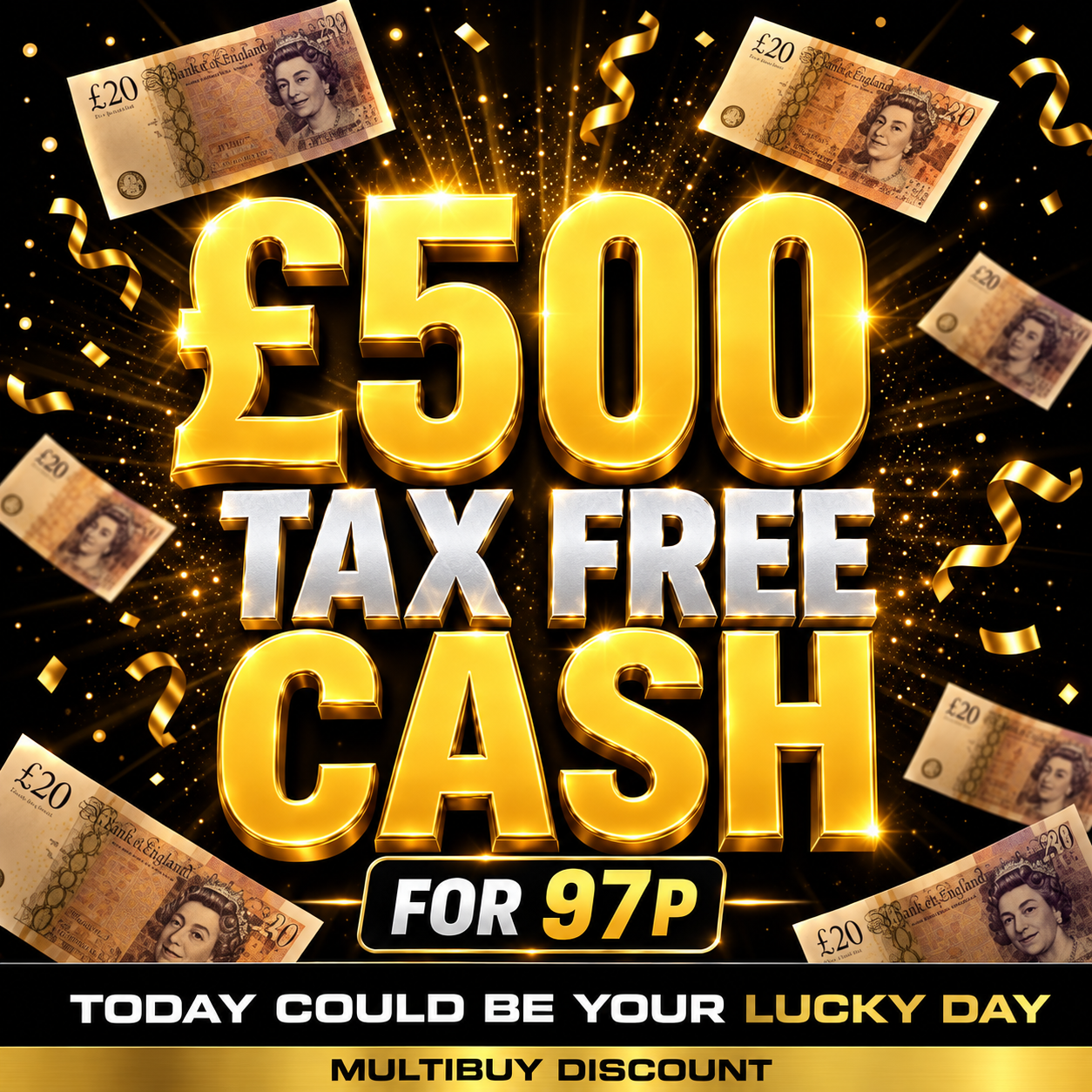 £500 Tax Free Cash #2 (Auto Draw)