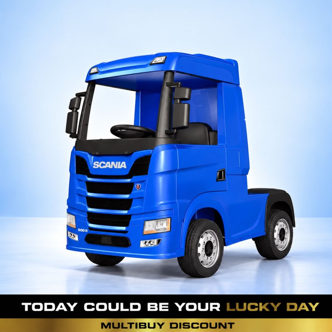 Official Scania 24v Ride On Truck & Trailer