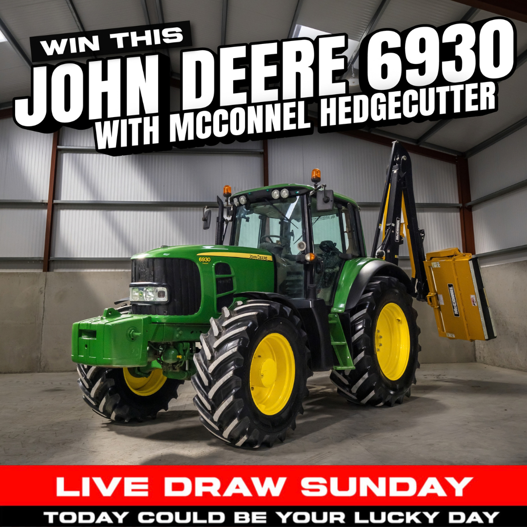 John Deere 6930 & McConnel Hedge Cutter