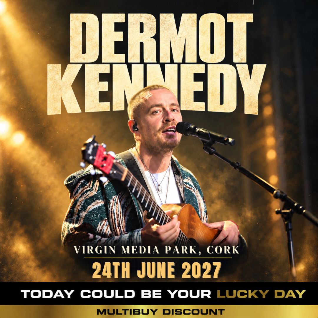 Dermot Kennedy live in Cork 2027 + Overnight Hotel Stay